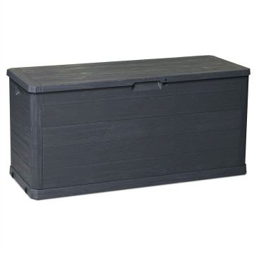 Coffre de rangement WOODY coloris gris 280 litres - Le Dépôt Bailleul