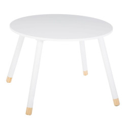 Table d'appoint pour enfant blanche Atmosphéra - Le Dépôt Bailleul