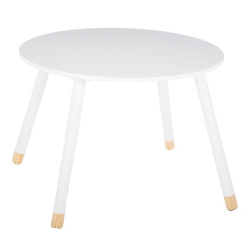 Table d'appoint pour enfant blanche Atmosphéra - Le Dépôt Bailleul