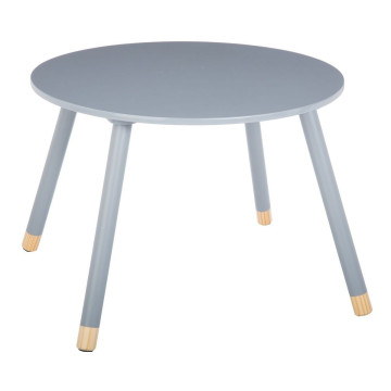 Table d'appoint pour enfant grise Atmosphéra - Le Dépôt Bailleul