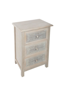 Commode bois blanchi 3...