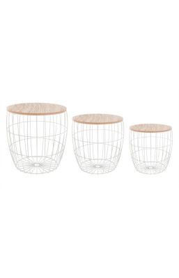 Table basse Atomic lot de 3...