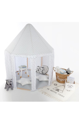 Tente yourte gris pour...