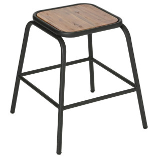 Tabouret Edena bois métal...