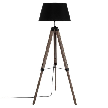 Lampadaire trépied Runo noir Atmosphera H 145 cm - Le dépôt Bailleul