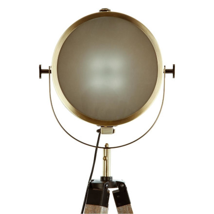 Lampadaire métal et bois Ebor bronze Atmosphera - Le dépôt Bailleul