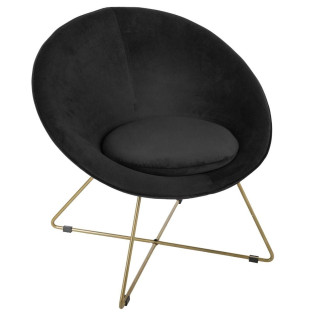 Fauteuil Evan noir...