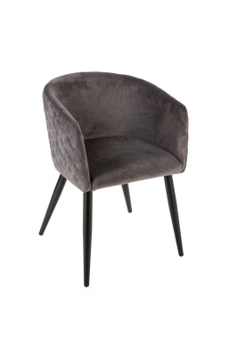 Fauteuil séjour Marlo gris...