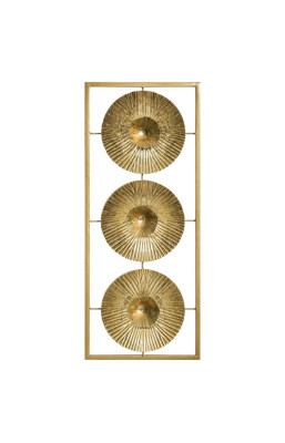 Déco murale métal Iva 3...