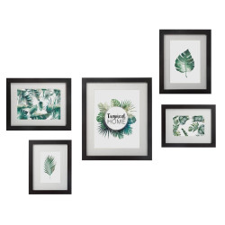 Set 5 cadres Tropical H 33 cm Atmosphera - Le dépôt Bailleul