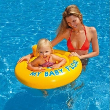 Bouée avec siège pour bébé très sécurisée Intex - Le Dépôt Bailleul