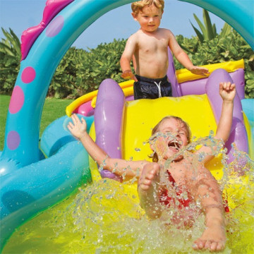 Pataugeoire aire de jeu gonflable enfant Intex - le Dépôt Bailleul