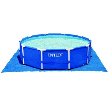 Tapis de sol carré pour protection de piscine Intex - Dépôt Bailleul