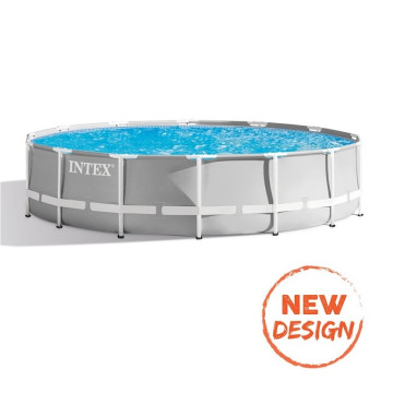 Piscine tubulaire Prism Frame 4,57 x 1,07 m Intex - Le Dépôt Bailleul