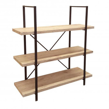 Bibliothèque 3 étagères Chicago - Le Dépôt Bailleul