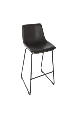 Tabouret de bar simili noir...
