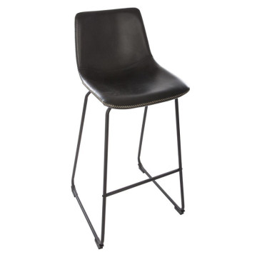 Tabouret de bar smili noir Lois Atmosphera - Le Dépôt Bailleul