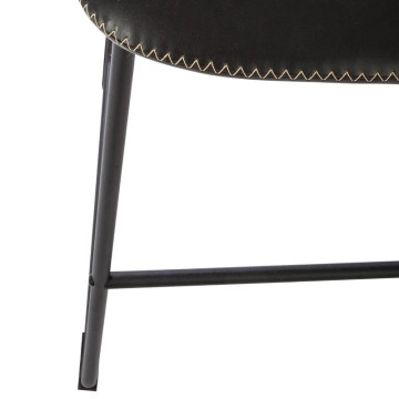 Tabouret de bar smili noir Lois Atmosphera - Le Dépôt Bailleul