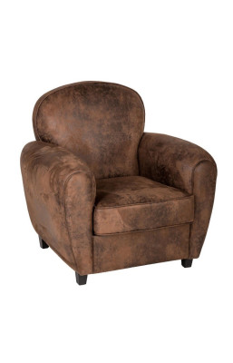 Fauteuil club Stanis simili...