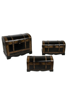 Lot de 3 malles British...