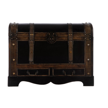 Lot de 3 malles British bois Atmosphera - Le Dépôt Bailleul