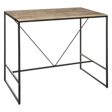 Table haute Edena 115 cm Atmosphera - Le dépôt Bailleul