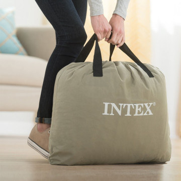 Matelas gonflable électrique 1 place Intex Fiber Tech - Le Dépôt Bailleul