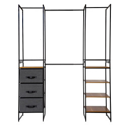 Armoire dressing modulable extensible 180 cm 5five - Le Dépôt Bailleul