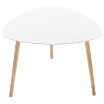 Table basse Mileo blanc lot de 3 Atmosphera - Le Dépôt Bailleul