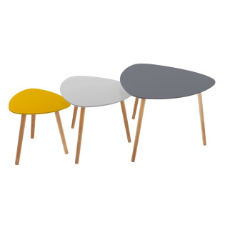 Table basse Mileo lot de 3...