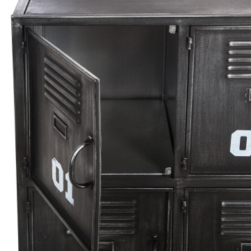 Buffet métal Sevin 6 portes Atmosphera - Le Dépôt Bailleul