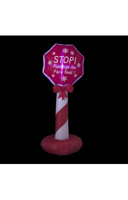 Pancarte père Noël 152 cm...