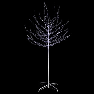 CANDY TREE - Arbre lumineux noir LED blanc chaud H2,40m