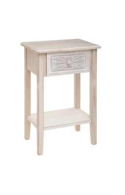 Chevet bois 1 tiroir Hina...