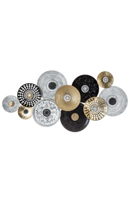 Déco murale Ivo métal...