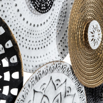 Déco murale métal géante 134 cm Atmosphera - Le dépôt Bailleul