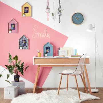 Chaise Taho transparent Atmosphera - Le Dépôt Bailleul