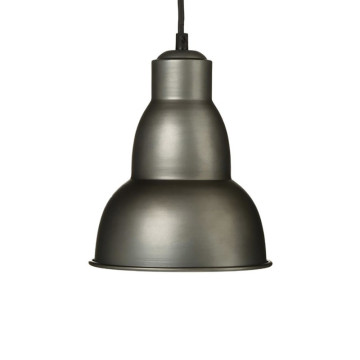 Suspension métallique style moderne coloris gris - Le Dépôt Bailleul