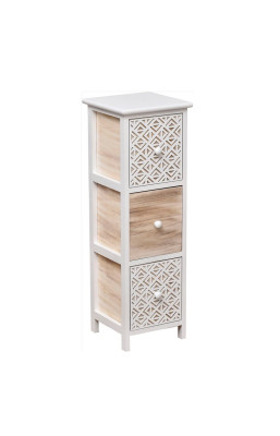 Meuble carré 3 tiroirs Séri...