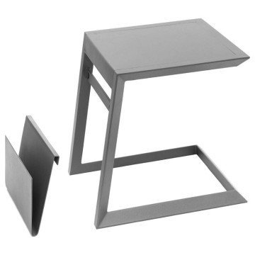 Table appoint Allure graphite Hespéride - Le Dépôt Bailleul
