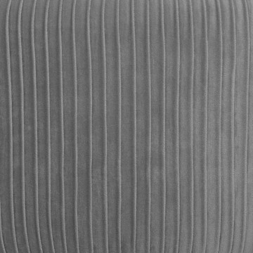 Fauteuil velours gris Solaro Atmosphera - Le Dépôt Bailleul