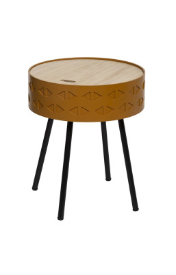 Table à café coffre caramel...