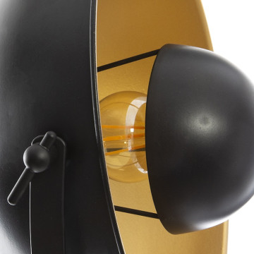 Lampadaire trépied loft noir Lahti Atmosphera - Le Dépôt Bailleul