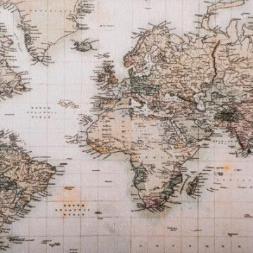 Malles mappemonde - Lot de 4 - Atmosphera - Le Dépôt Bailleul