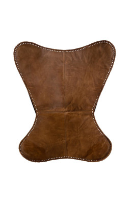 Housse cognac Dario en cuir...