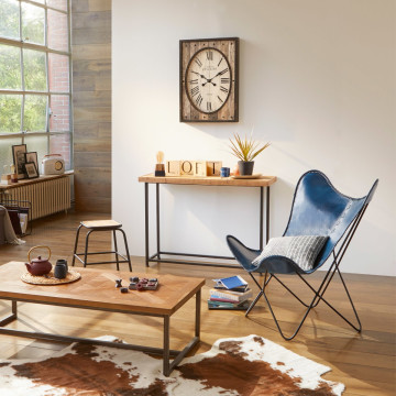 Structure fauteuil Dario fer Atmosphera - Le Dépôt Bailleul