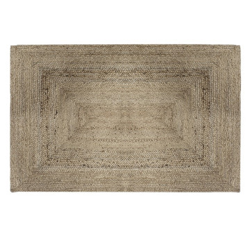 Tapis jute naturel rectangulaire 120x170 Atmosphera - Le Dépôt Bailleul