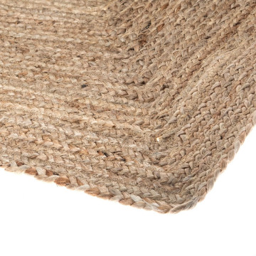 Tapis jute naturel rectangulaire 120x170 Atmosphera - Le Dépôt Bailleul