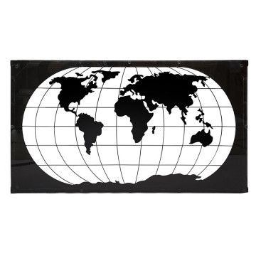 Table basse métal verre Map Atmosphera - Le Dépôt Bailleul