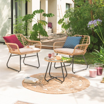 Salon détente extérieur Lambada 2 places Hespéride - Le Dépôt Bailleul